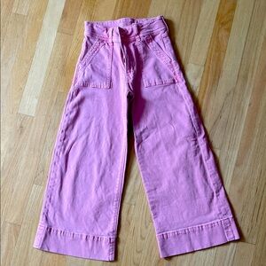 Gap kids high rise ankle baggy jeans size 10